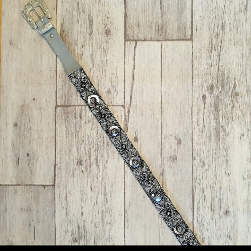 Free People Western Silver Bead Belt - Picture 15 of 16